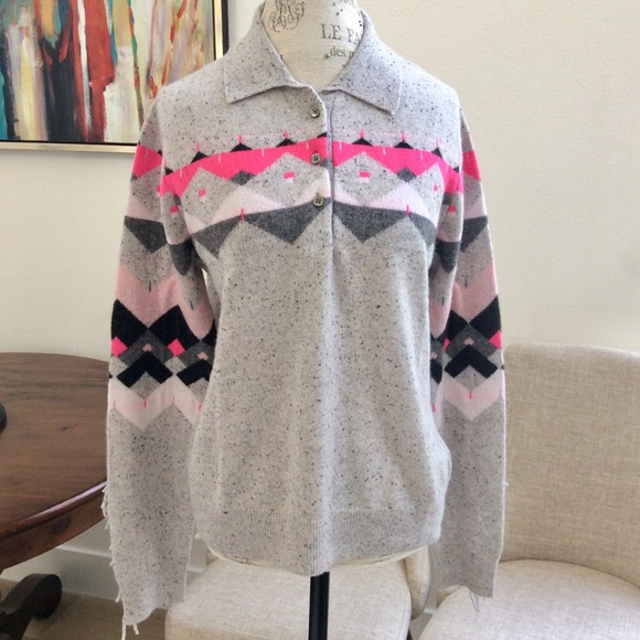 McCULLEY'S SCOTLAND 100% CASHMERE XSmall SWEATER - Picture 4 of 8